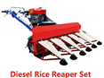 Diesel Rice Reaper Set